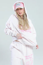 Boys Lie Dangerous Affection V4 Racer Hoodie Hooded Sweatshirt by Boys Lie as seen on celebrities