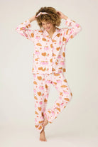 PJ Salvage Brunch Club Breakfast 3-Piece Flannel PJ Set
