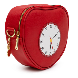 Buckle Down Products Wizard of Oz Heart Clock Cross Body Bag