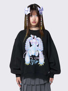 Minga London x Ema Gaspar Bunny Graphic Sweatshirt Sweater by Minga London as seen on celebrities
