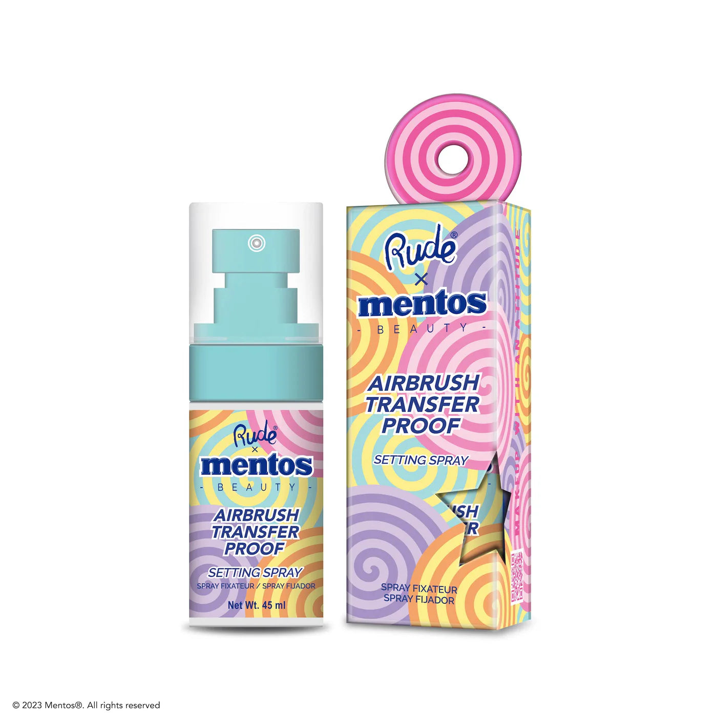 Rude Cosmetics Mentos Airbrush Transfer Proof Setting Spray