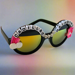 Shop Rad and Refined Rad & Refined Cadillac & Rainbows Statement Sunglasses online at Spoiled Brat