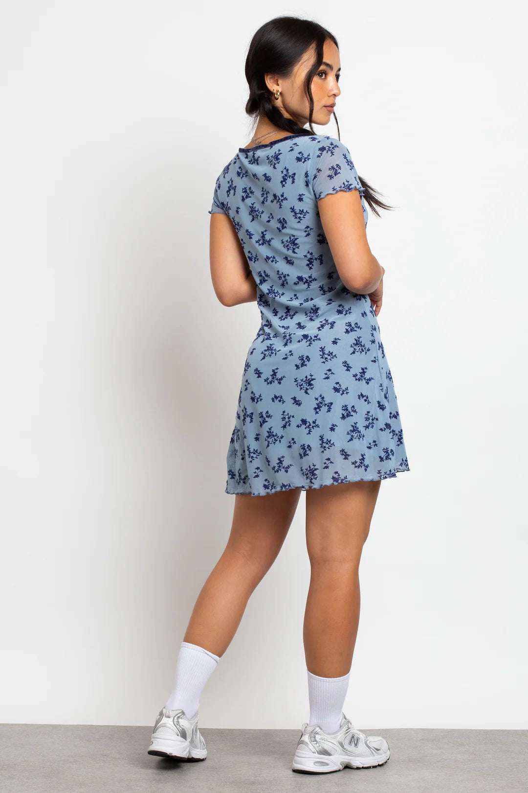 Daisy Street Devore Mesh Mini Dress Mini Dress by Daisy Street as seen on celebrities