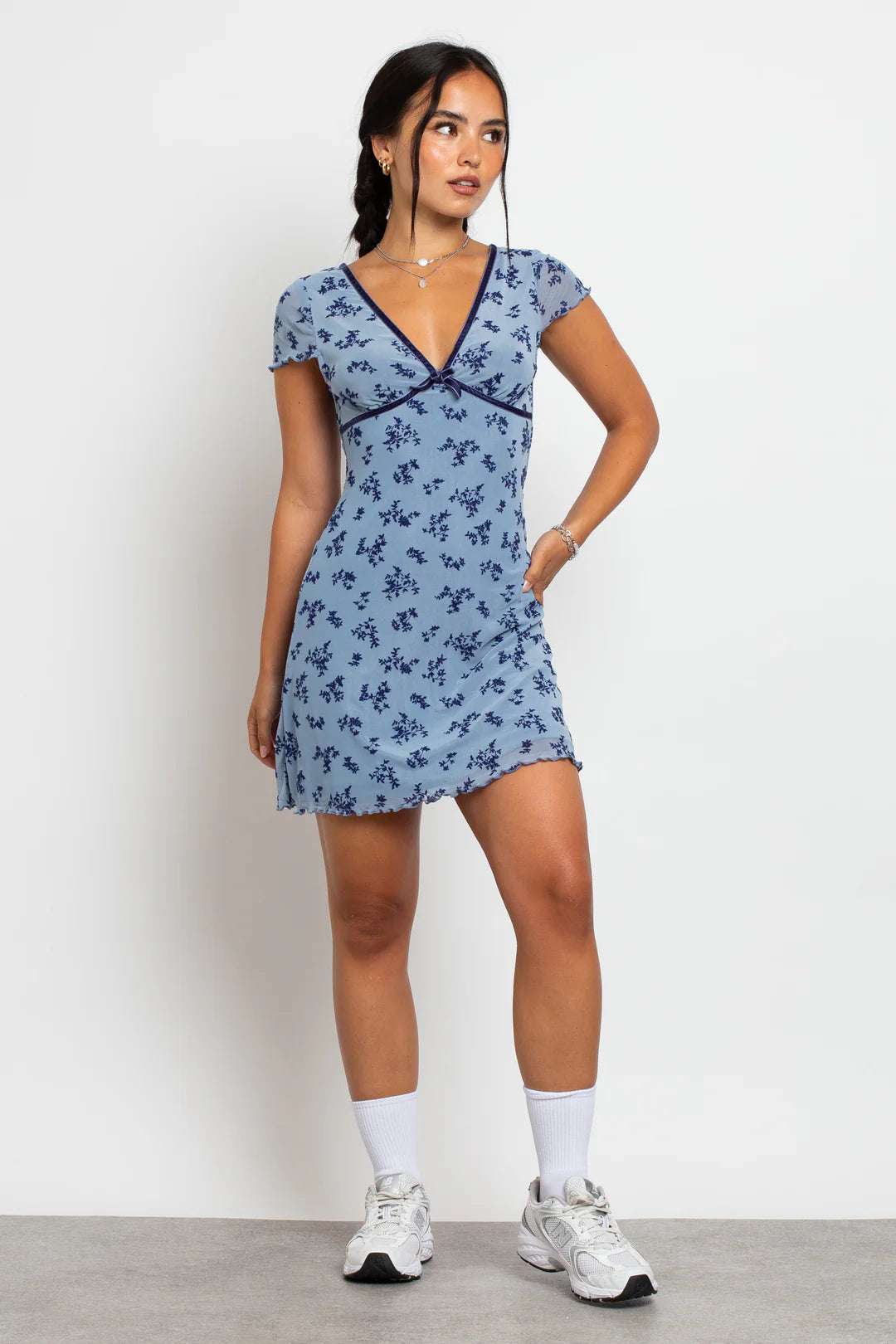 Daisy Street Devore Mesh Mini Dress Mini Dress by Daisy Street as seen on celebrities