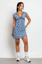 Daisy Street Devore Mesh Mini Dress Mini Dress by Daisy Street as seen on celebrities