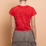 Daisy Street Youth Snow Washed Baby Tee T-Shirts by Daisy Street as seen on celebrities