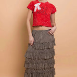 Daisy Street Youth Snow Washed Baby Tee T-Shirts by Daisy Street as seen on celebrities