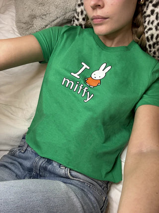 Shop Daisy Street x I Love Miffy Crop Tee - Spoiled Brat  Online