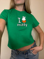 Shop Daisy Street Daisy Street x I Love Miffy Crop Tee online at Spoiled Brat