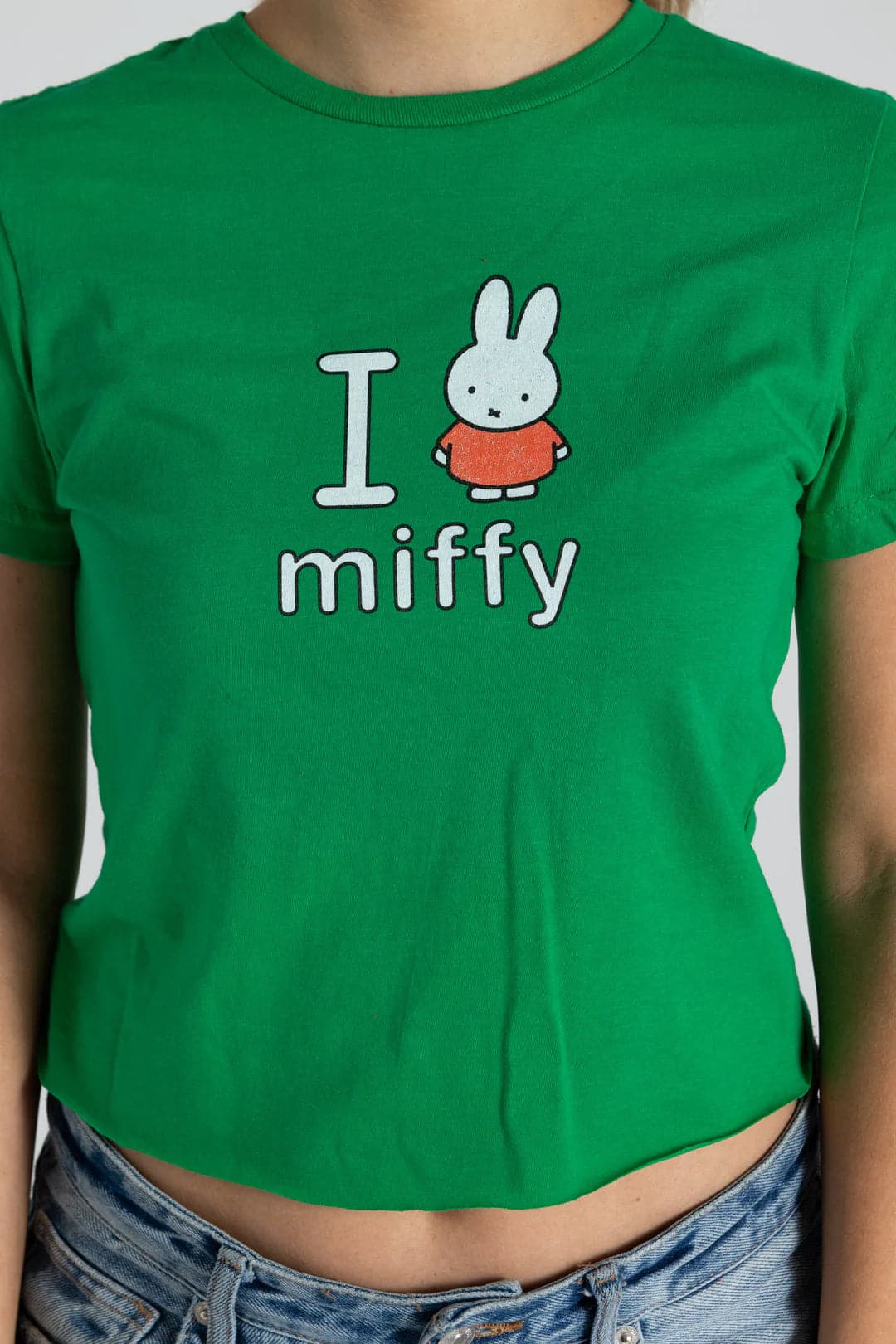 Shop Daisy Street Daisy Street x I Love Miffy Crop Tee online at Spoiled Brat