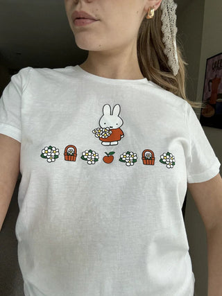 Shop Daisy Street x Miffy Short Sleeved Fitted Tee - Spoiled Brat  Online