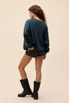 Daydreamer LA CHARLI XCX Brat Long Sleeve Tee T-Shirt by Daydreamer LA as seen on celebrities