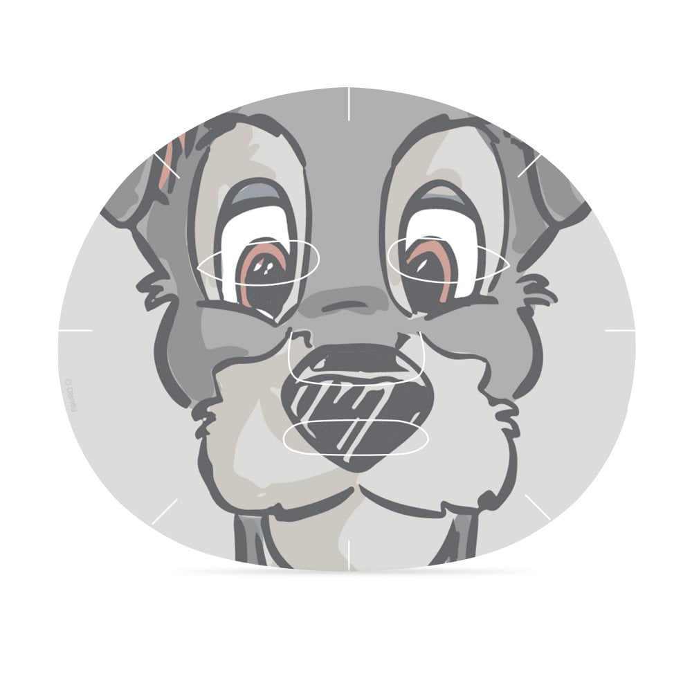 Disney Lady & The Tramp Cosmetic Sheet Mask Duo Face Mask by Mad Beauty as seen on celebrities