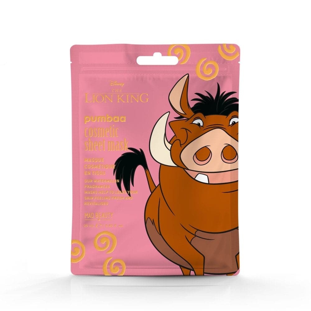 Shop Mad Beauty Disney Lion King Cosmetic Sheet Mask Collection online at Spoiled Brat