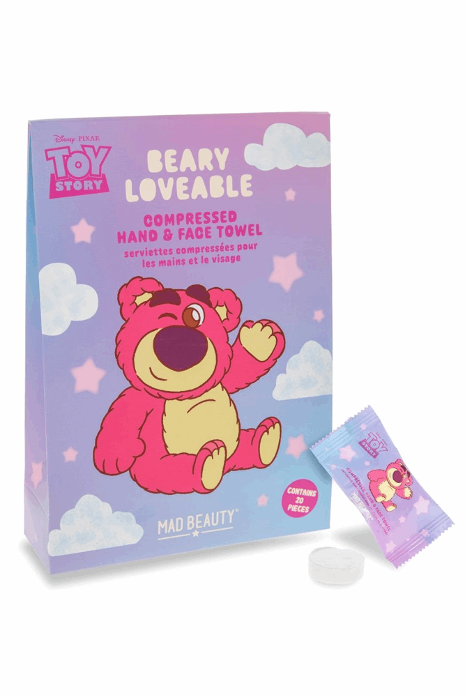 Disney Lotso Love Compressed Hand & Face Towels