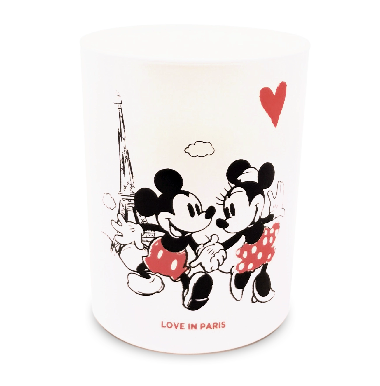 Shop Maison Francal Disney Mickey & Minnie Love in Paris Natural Scented Candle online at Spoiled Brat