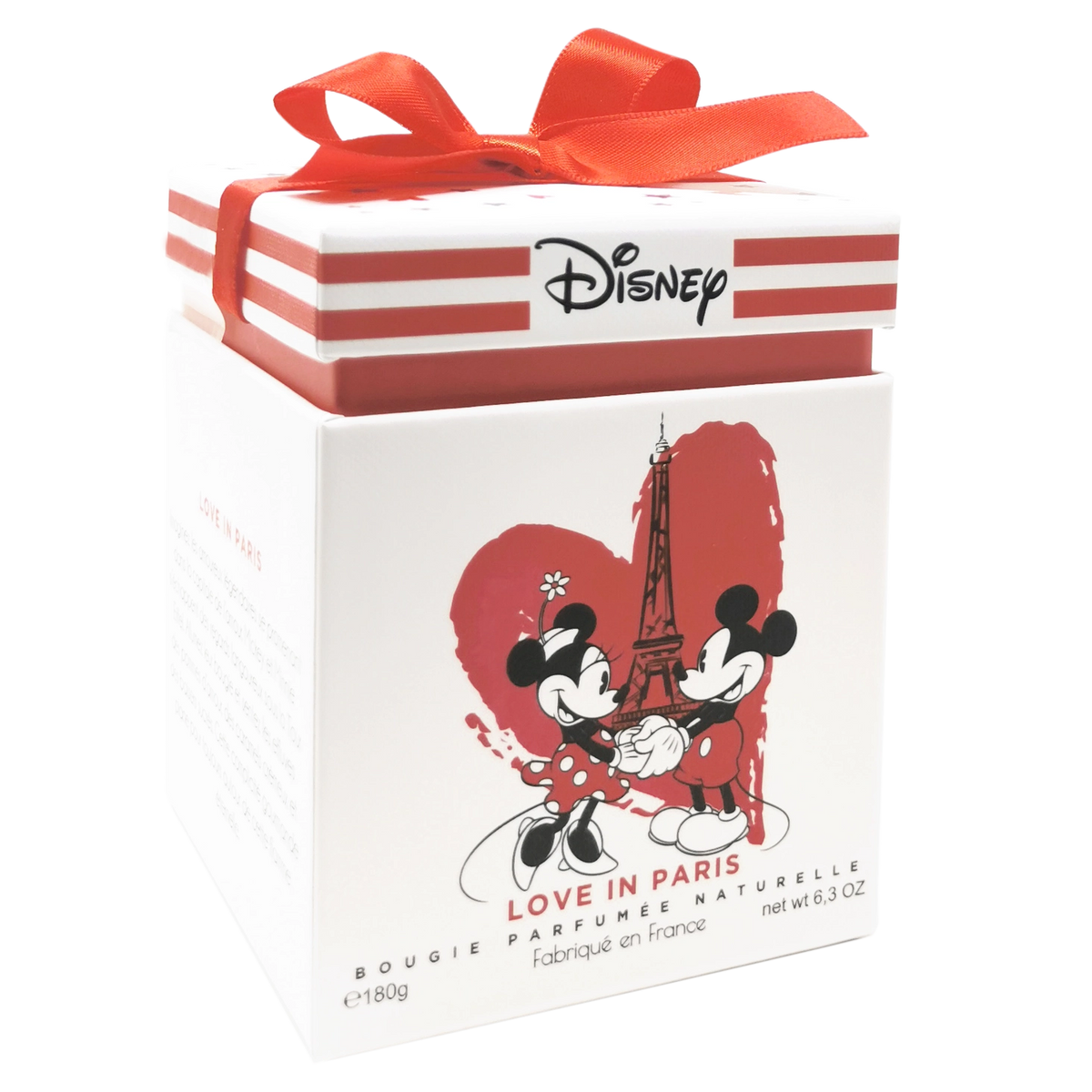 Shop Maison Francal Disney Mickey & Minnie Love in Paris Natural Scented Candle online at Spoiled Brat