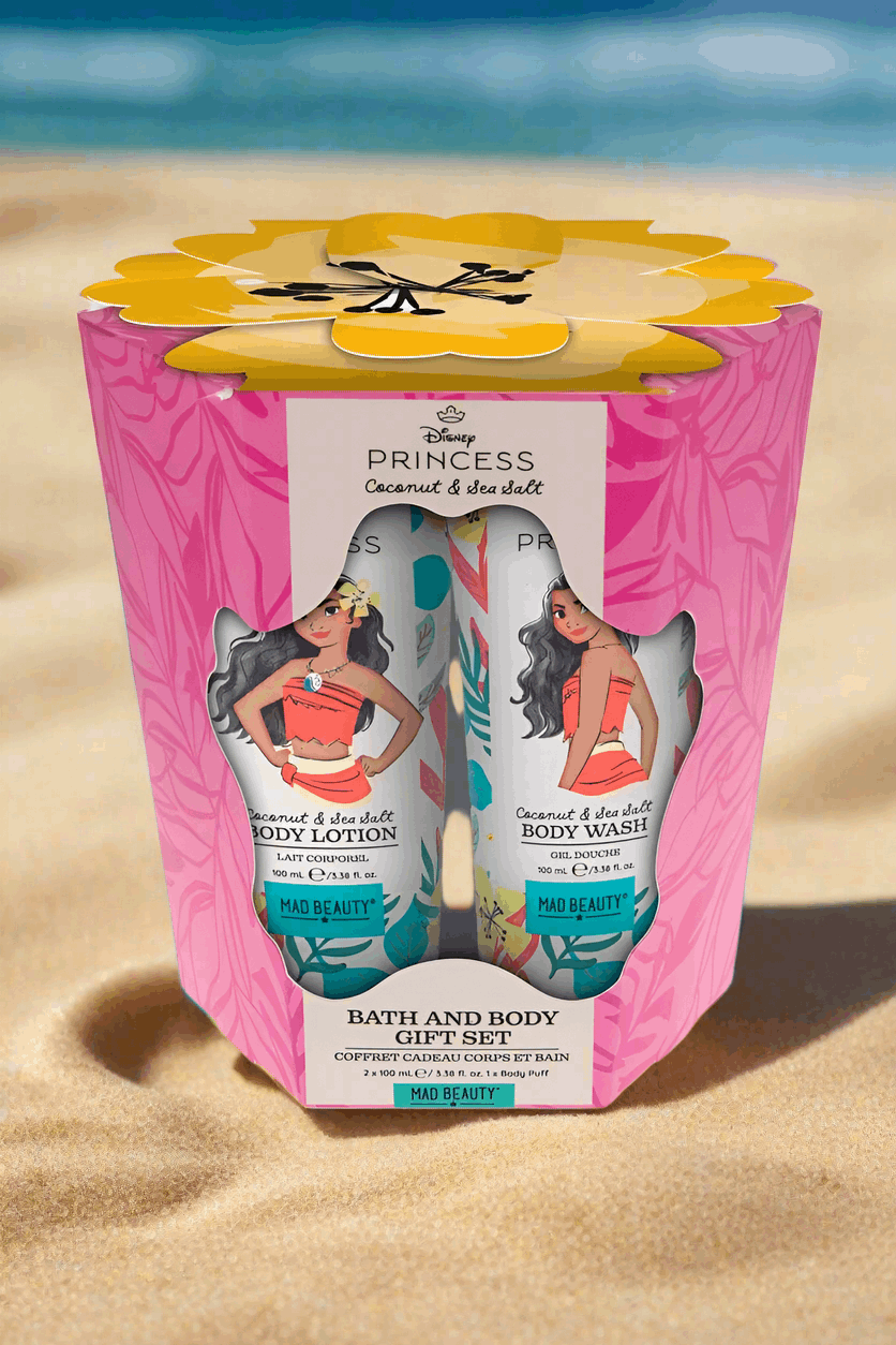 Disney Moana Body Trio Bubble Bath by Mad Beauty as seen on celebrities