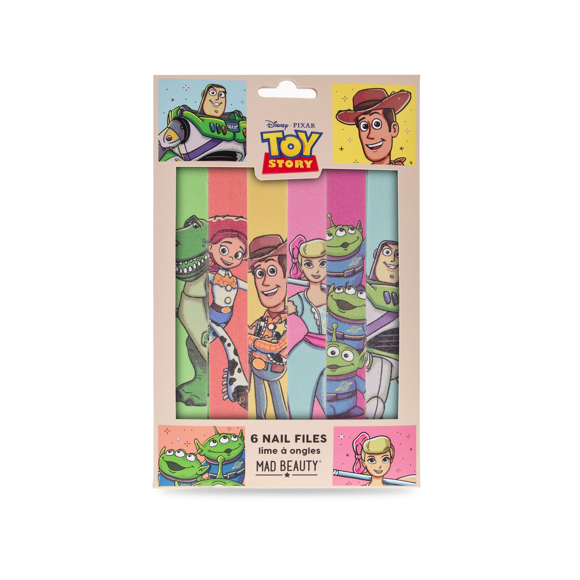 Mad Beauty Disney Pixar Toy Story Nail Files (6 pack)