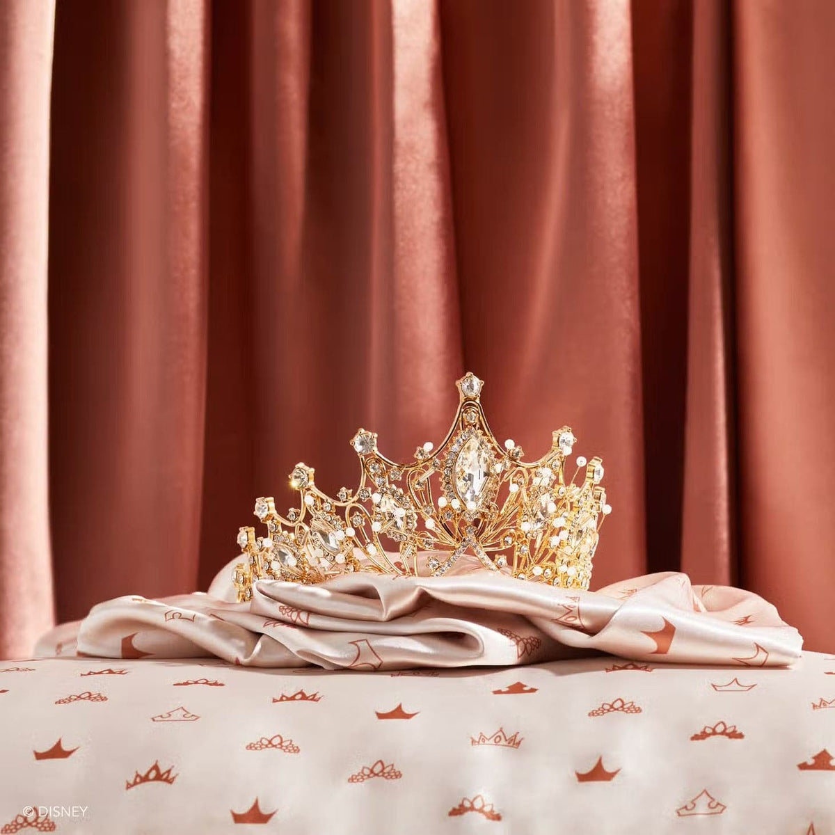 Shop Kitsch Disney X Kitsch Satin Pillowcase- Desert Crown online at Spoiled Brat