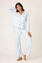 PJ Salvage Doggone Cold Dog Print Pointelle PJ Set