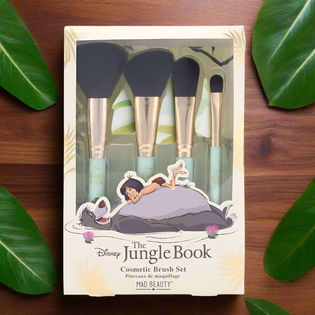 Shop Mad Beauty Disney The Jungle Book Cosmetic Brush Set online at Spoiled Brat