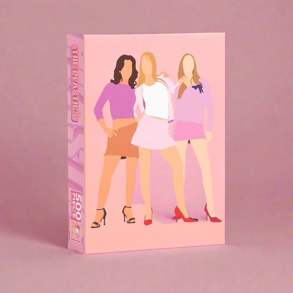 Shop Bored Sheep Bored Sheep Mean Girls Inspired: the Plastics Jigsaw Puzzle 500 Pcs online at Spoiled Brat