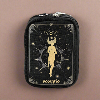 Zodiac Sign Wristlet Purse