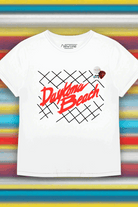 Newtone Daytona Beach Starlight Racing Tee T-Shirt by Newtone as seen on celebrities