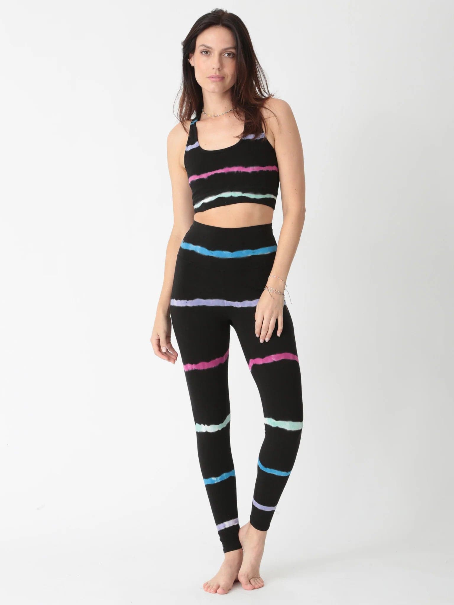 Shop Electric & Rose Sunset Onyx Leggings Online Spoiled Brat