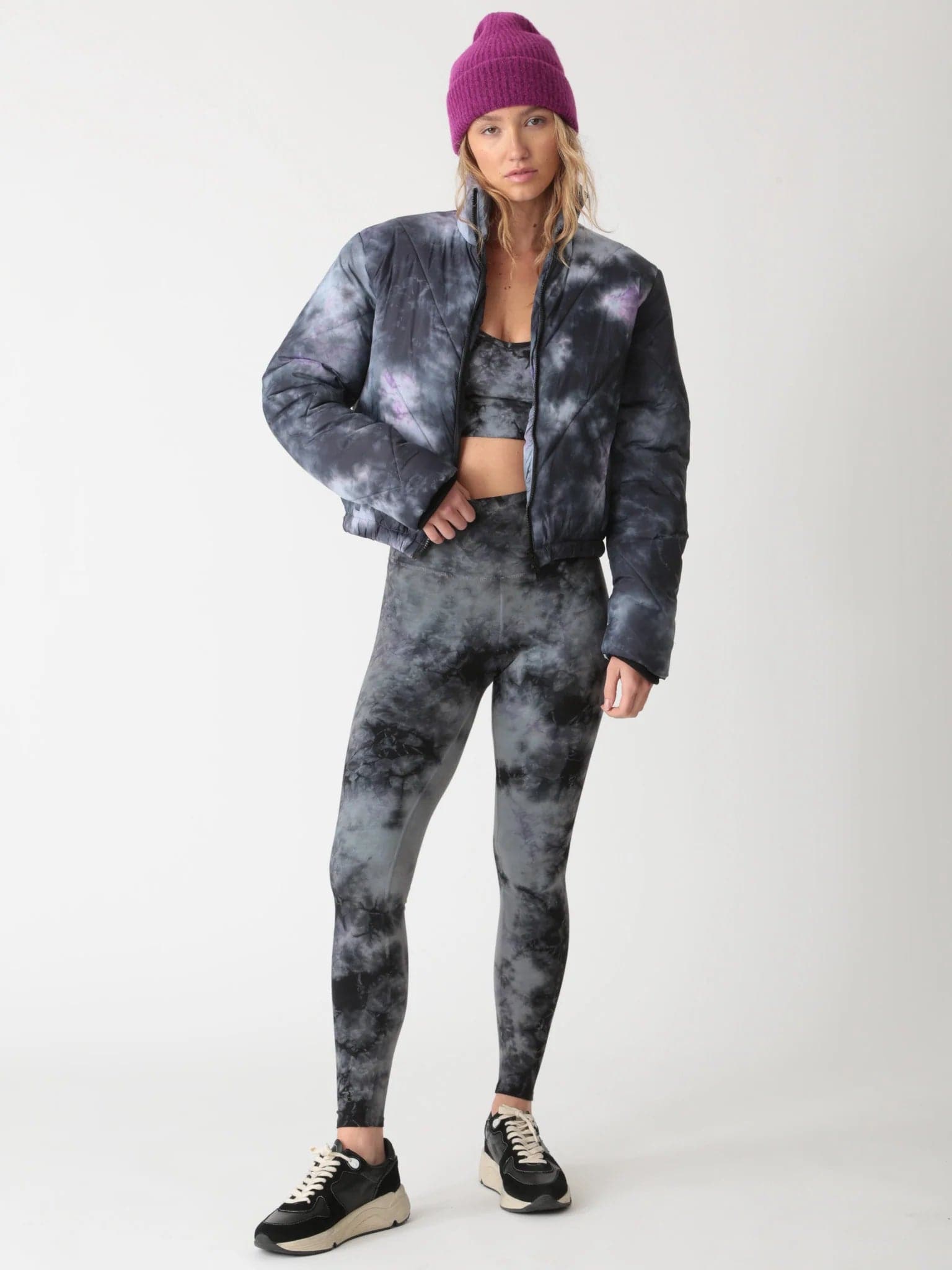 Electric & Rose Puffer Bomber Jacket as seen on Chloe Meadows Jacket by Electric and Rose as seen on celebrities