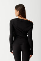 Frankies Bikinis Dahlia Long Sleeve T-Shirt Long Sleeved Top by Frankies Bikinis as seen on celebrities