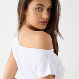 Frankies Bikinis Starlight Cotton Tee Top by Frankies Bikinis as seen on celebrities