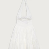 Frankies Bikinis Tulsa Halter Midi Dress as seen on Malin Andersson Maxi Dress by Frankies Bikinis as seen on celebrities