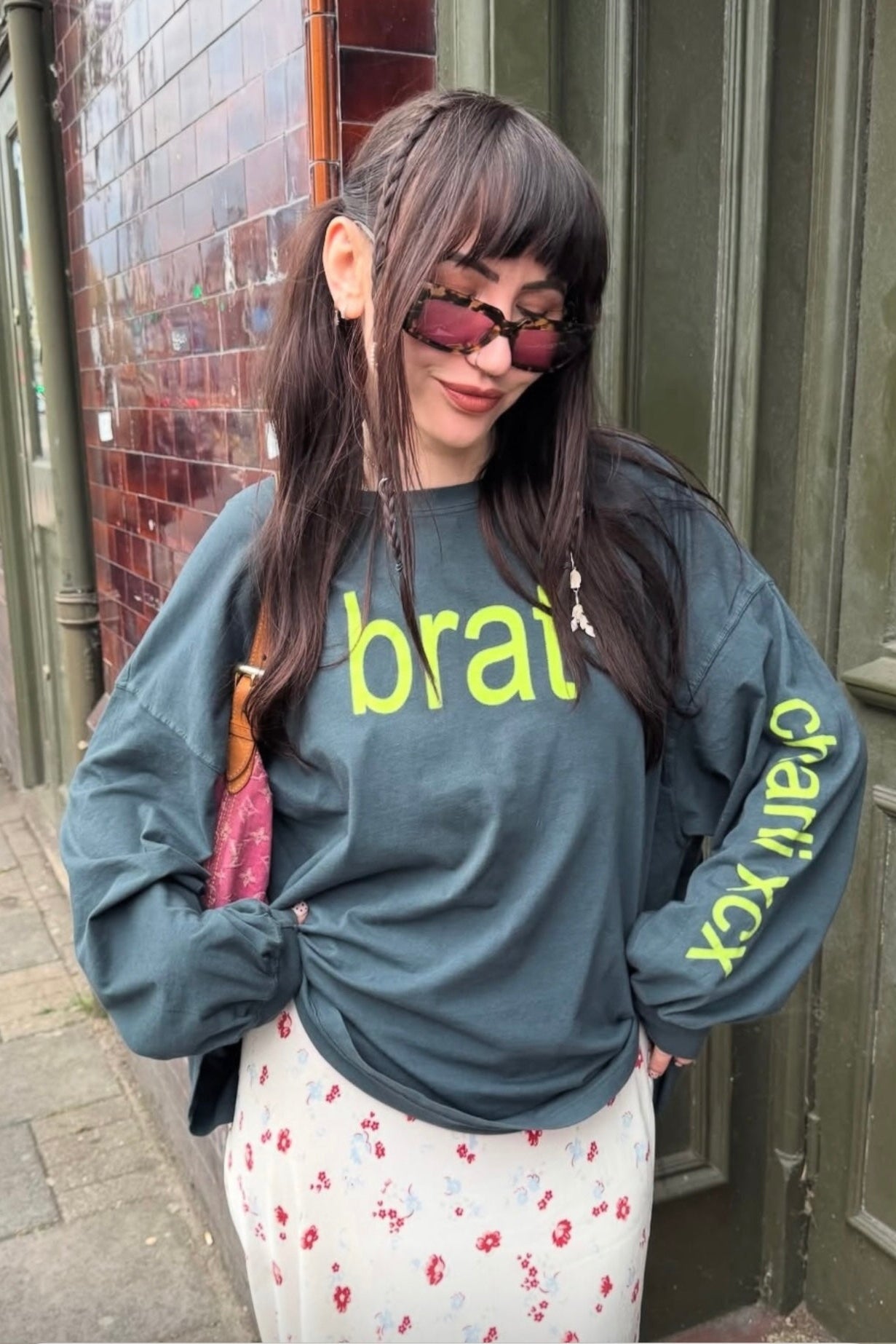 Daydreamer LA CHARLI XCX Brat Long Sleeve Tee
