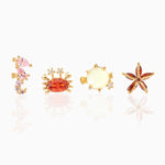 Shop Girls Crew Girls Crew Under the Sea Earring Stud Set online at Spoiled Brat