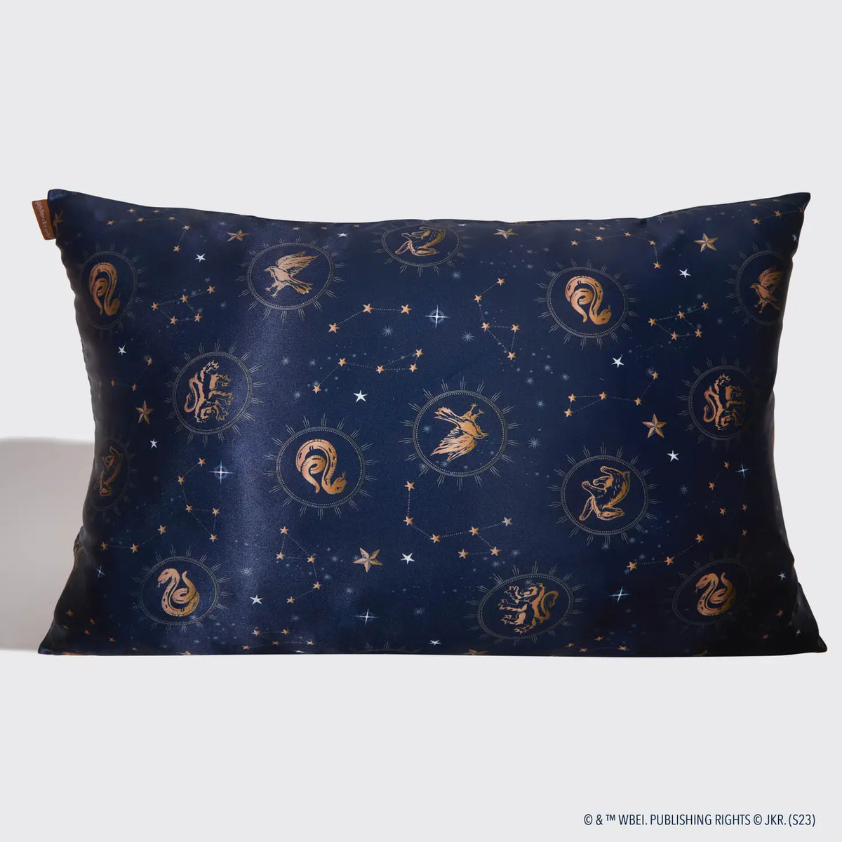 Shop Kitsch Harry Potter X Kitsch Satin Pillowcase- Midnight At Hogwarts online at Spoiled Brat