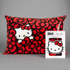Hello Kitty x Kitsch Satin Pillowcase - Hello Kitty Bathes in a Sea of Bows Pillow by Kitsch as seen on celebrities