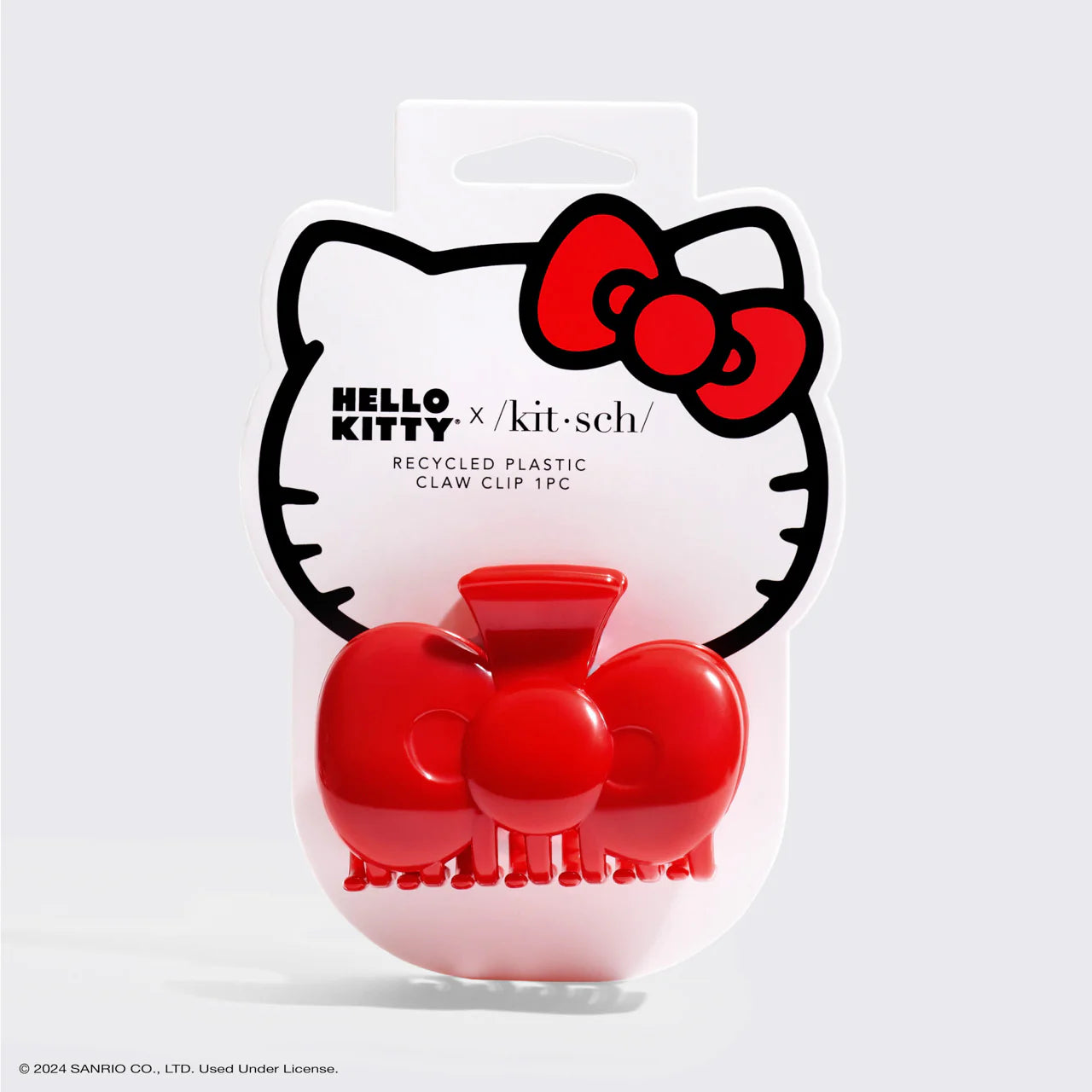 Shop Kitsch Hello Kitty x Kitsch Recycled Plastic Bow Shape Claw Clip online at Spoiled Brat