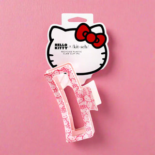 Shop Hello Kitty x Kitsch Recycled Plastic Jumbo Open Shape Claw Clip