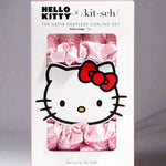 Hello Kitty x Kitsch XL Heatless Curling Set - Pink Hello Kitty Faces Hair by Kitsch as seen on celebrities