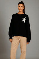 CHRLDR Sylvie Star Patch Perfect Sweater