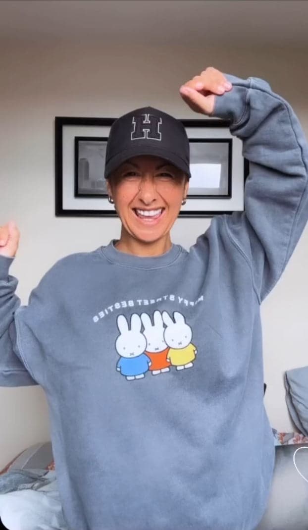 Shop Daisy Street Daisy Street x Miffy Street Besties Sweater as seen on HAYLEY TAMADDON online at Spoiled Brat