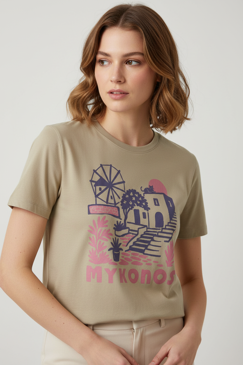 JUNKFOOD Mykonos T-Shirt