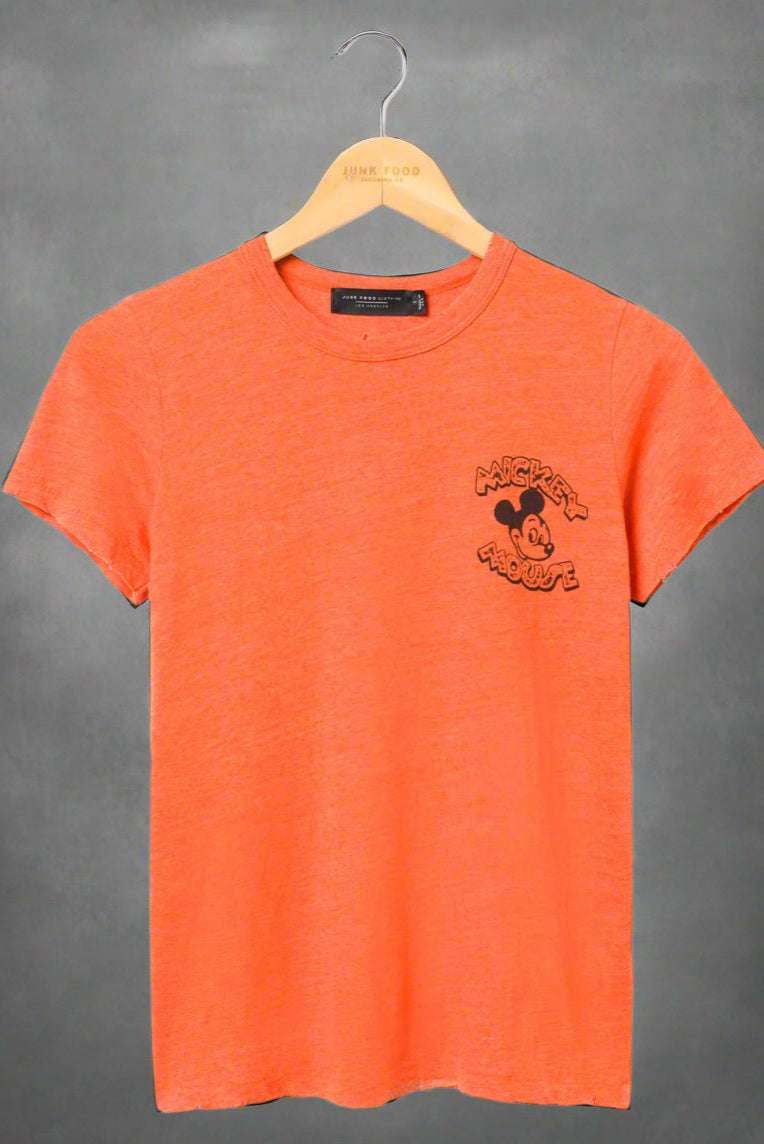 Junk Food Disney Mickey & Minnie Hot Rod Original Tee T-Shirt by Junk Food as seen on celebrities