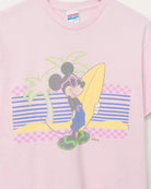 Junk Food Mickey Surf Flea Market Crop Top T-Shirt by Junk Food as seen on celebrities