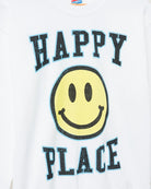 Junk Food Womens Happy Place Flea Market Fleece Sweater T-Shirt by Junk Food as seen on celebrities
