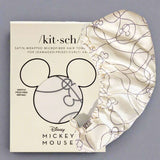 Kitsch & Mickey and Minnie Satin-Wrapped Hair Towel - Mickey Maze Beauty Product by Kitsch as seen on celebrities