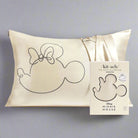 Kitsch & Mickey and Minnie Satin Pillowcase Standard Mrs Mouse Pillow by Kitsch as seen on celebrities