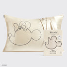 Kitsch & Mickey and Minnie Satin Pillowcase Standard Mrs Mouse Pillow by Kitsch as seen on celebrities